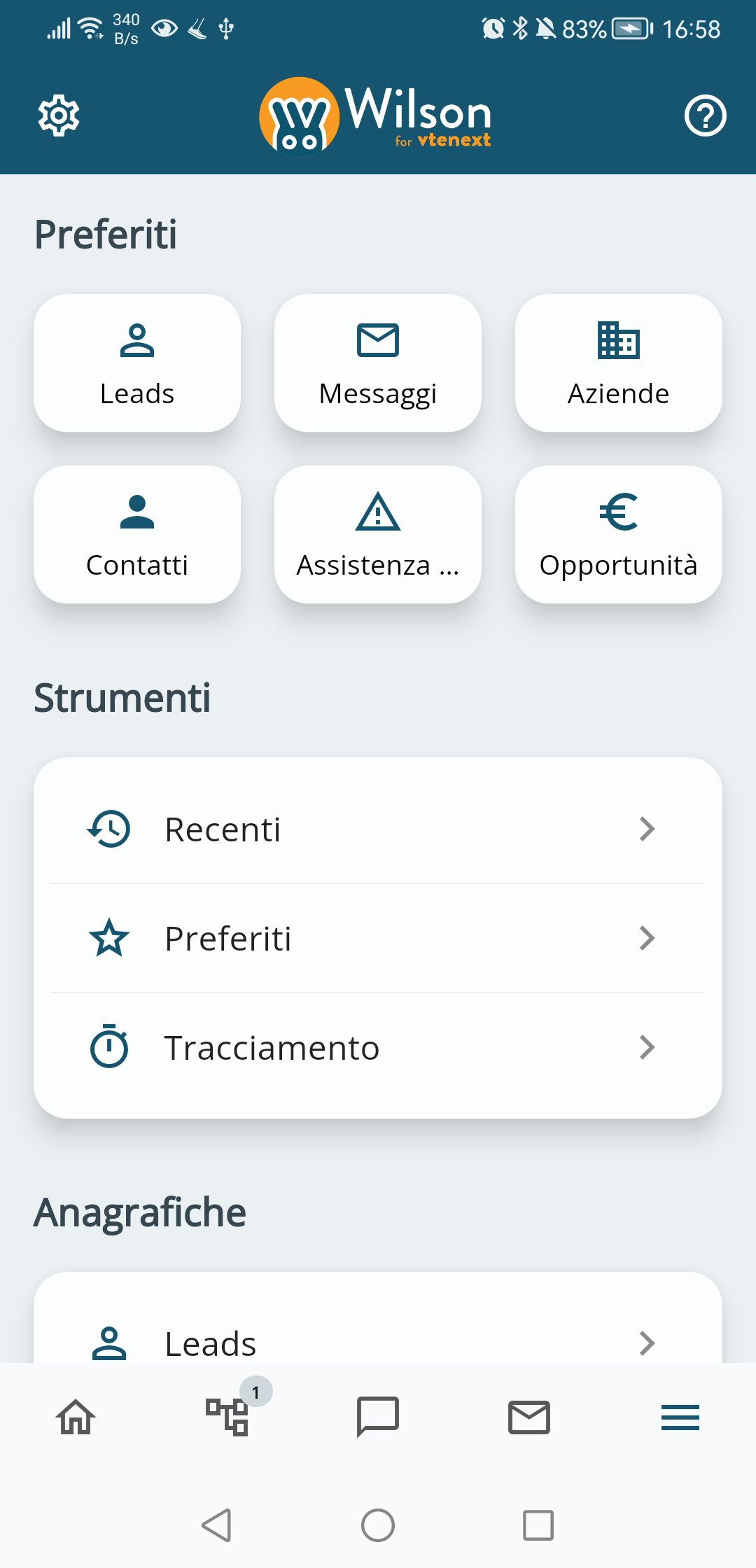 home app con recenti preferiti e tracciamento.png